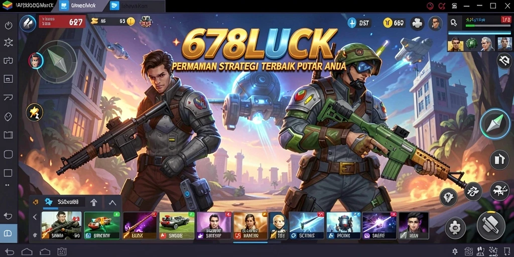 Tampilan gameplay menarik dari 678LUCK yang penuh strategi.