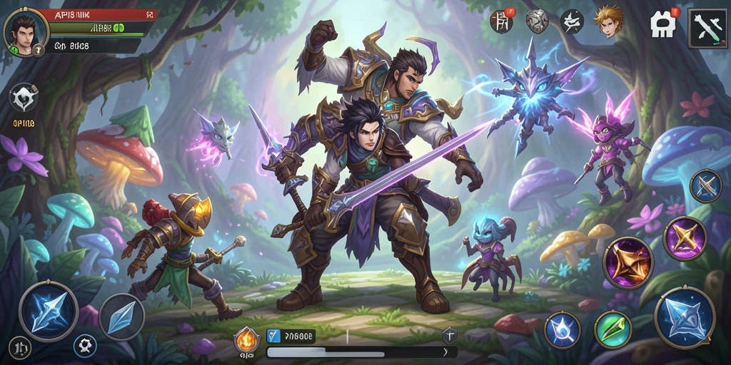 Screenshot gameplay API88 menampilkan aksi petualangan seru dan karakter yang menarik.