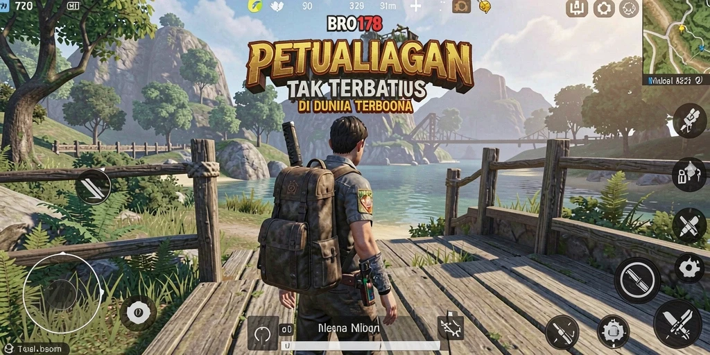 Gameplay Open World yang menakjubkan dalam BRO178.