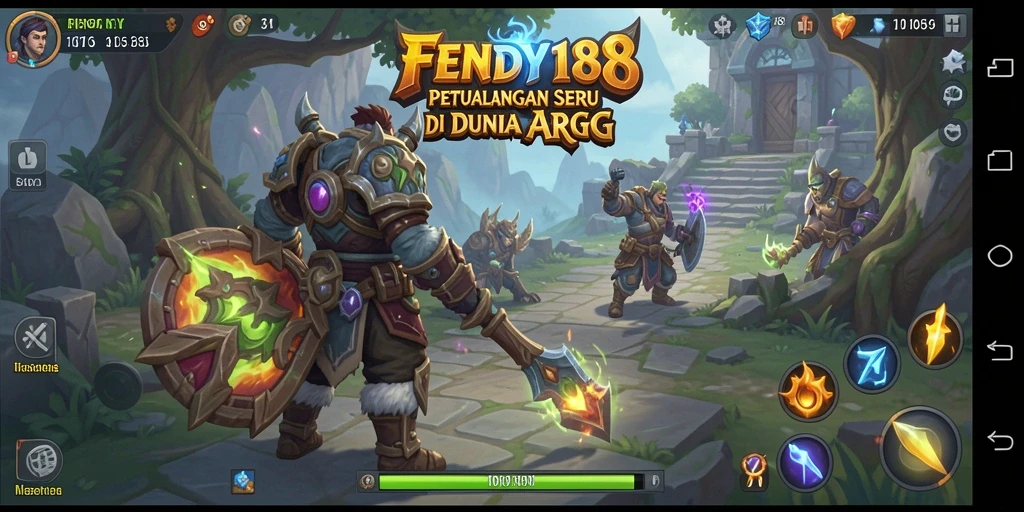 Tampilan gameplay seru FENDY188 dalam dunia ARPG yang menantang.