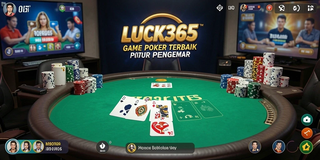 Tampilan gameplay LUCK365 yang menarik saat bermain Poker