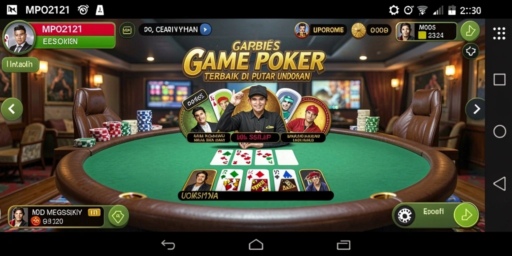 Tampilkan gameplay seru dari MPO2121 saat bermain poker online.