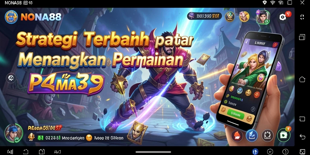 Tampilan gameplay NONA88 yang seru dan penuh strategi.