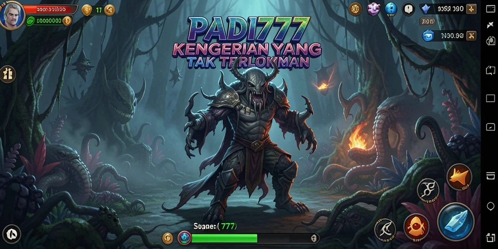 Tampilan menakutkan dari gameplay PADI777 yang penuh ketegangan.