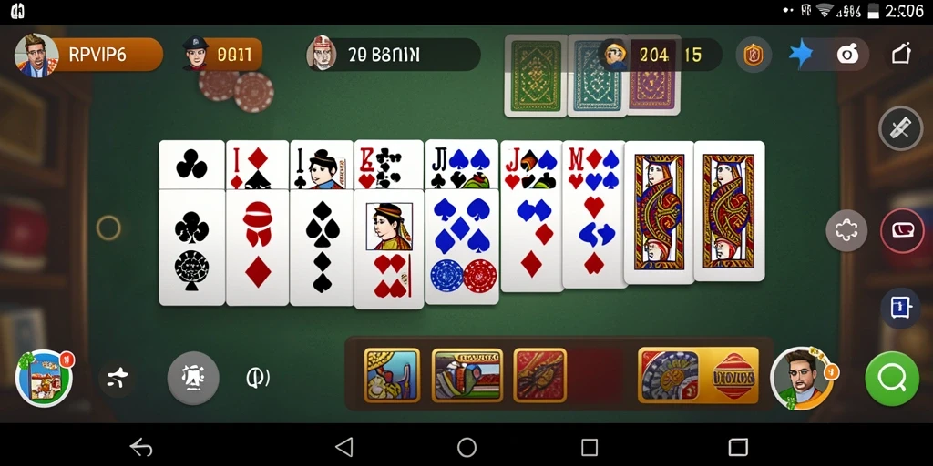 Screenshot gameplay RPVIP6 yang seru dan mendebarkan.