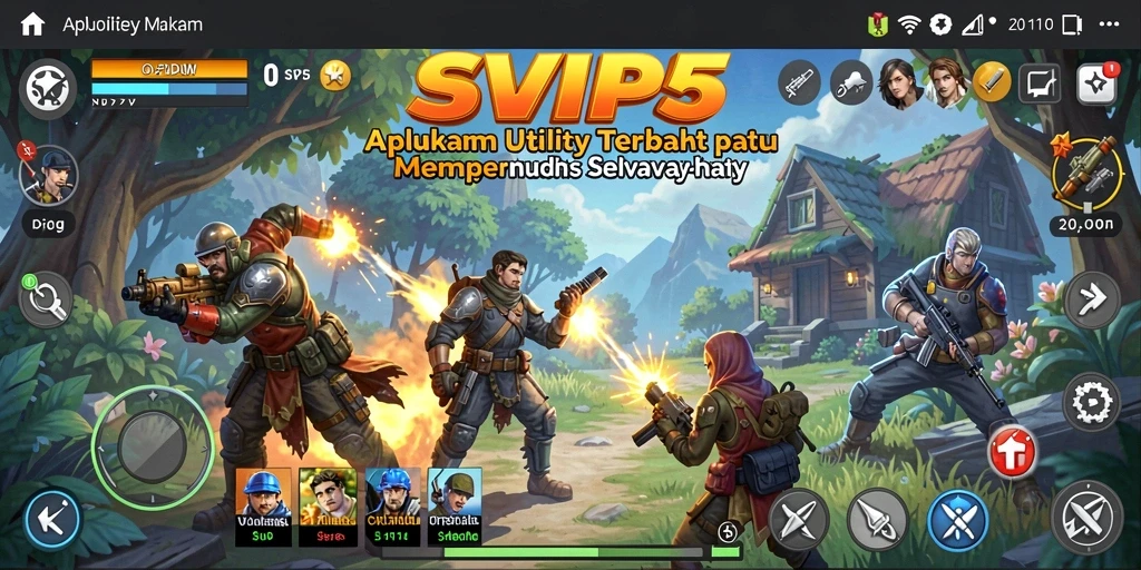 Tampilan antarmuka SVIP5 yang menarik dan fungsional.