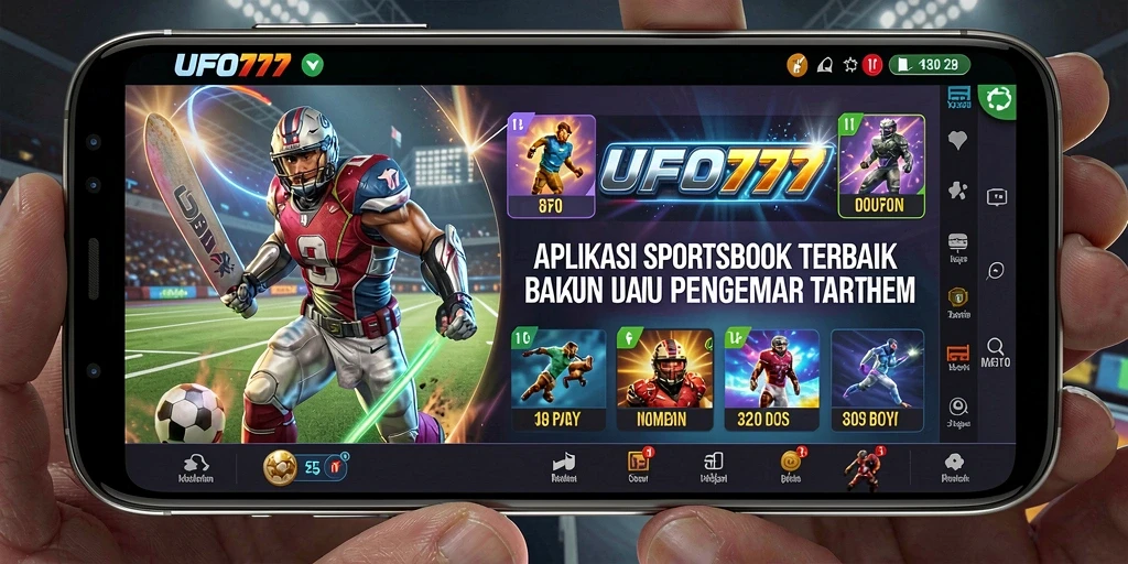 Tampilan gameplay <strong>UFO777</strong> yang menarik dan intuitif untuk taruhan olahraga.